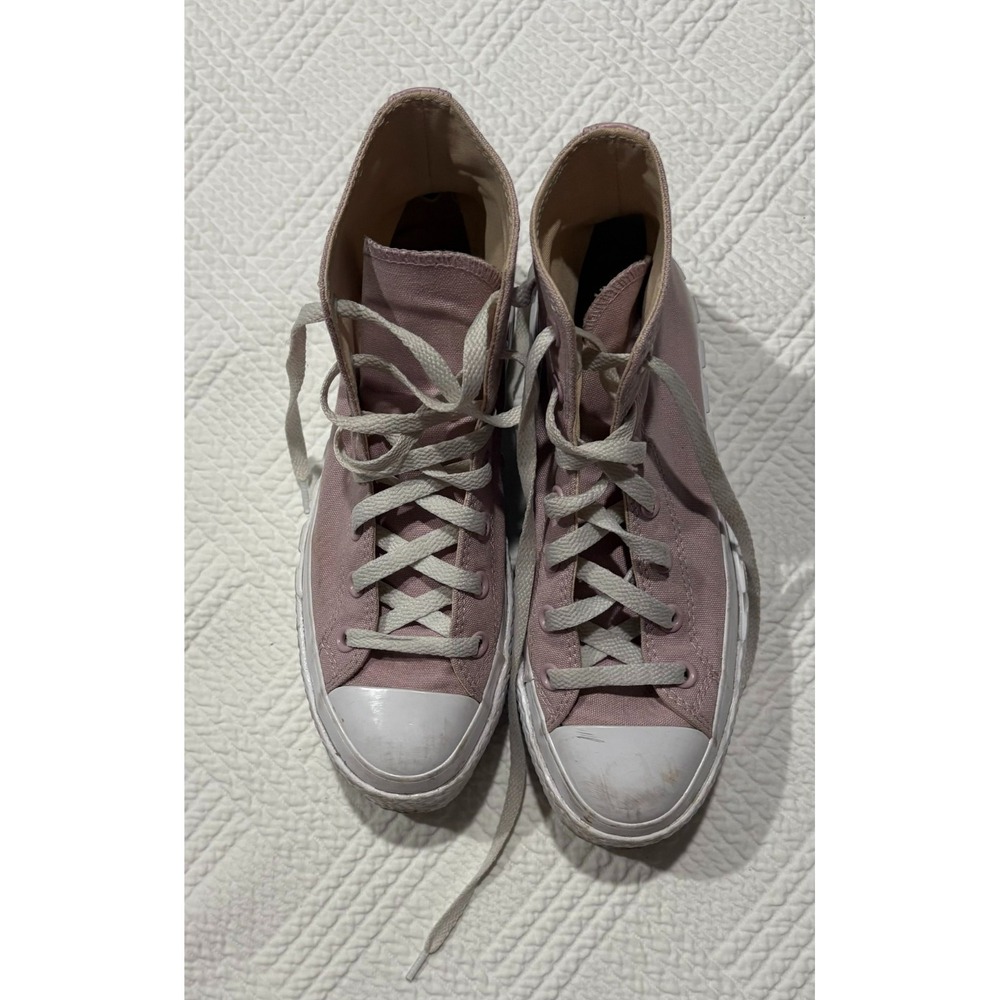Converse Chuck Taylor All Star Women's Pink Canvas Platform High Top Sneaker 7